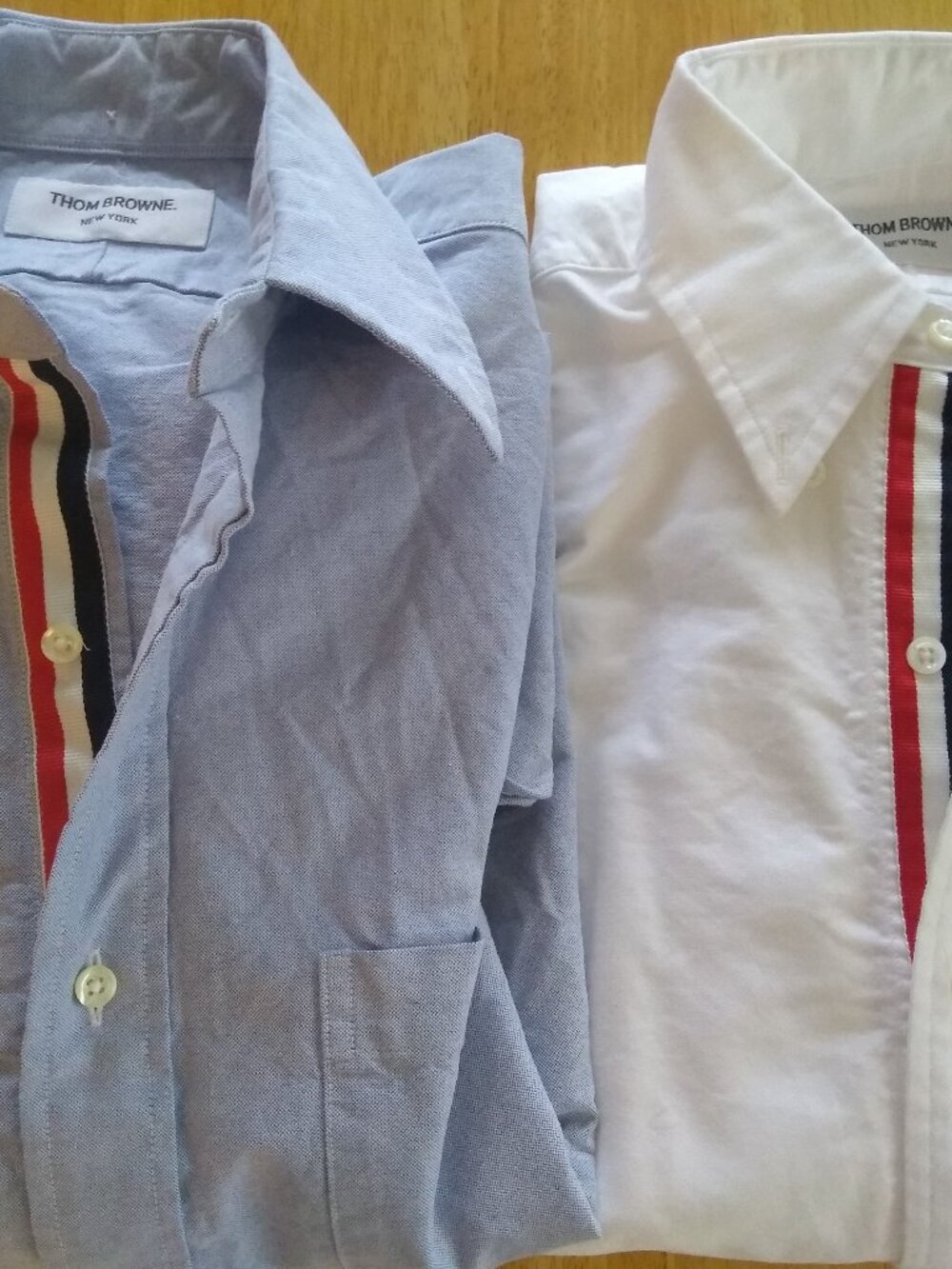 New Thom Browne White Oxford Cloth Button Down Size TB1